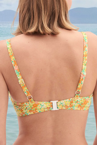 Haut de maillot corbeille Poppy - Jaune - Darjeeling