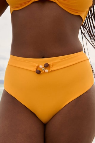 Bas de maillot taille haute Precieuse - Orange - Darjeeling