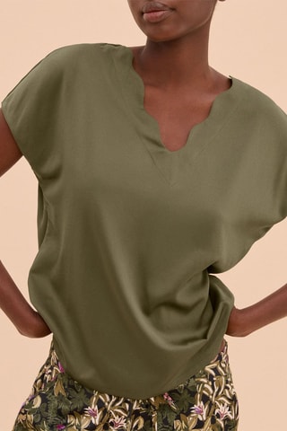 T-shirt de pyjama Blossom - Kaki
