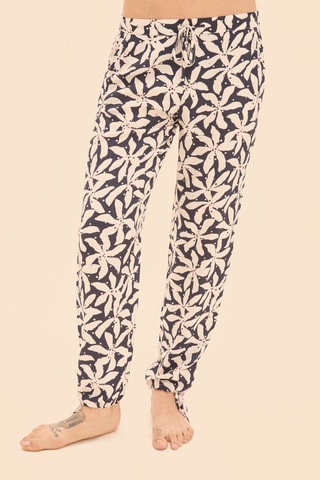 Pantalon de pyjama Cellulaire - Ecru