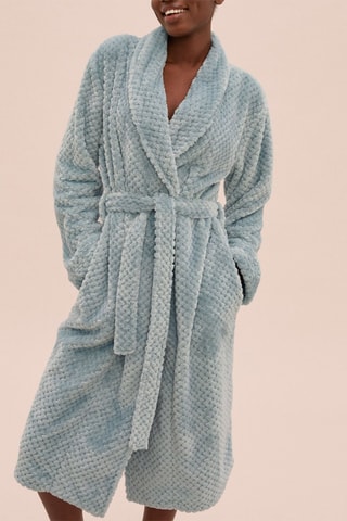 Peignoir polaire Cassy - Bleu clair