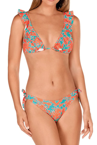 Maillot 2 pièces coques - Orange - Dolores Cortés