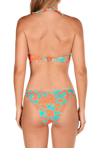 Maillot 2 pièces coques - Orange - Dolores Cortés