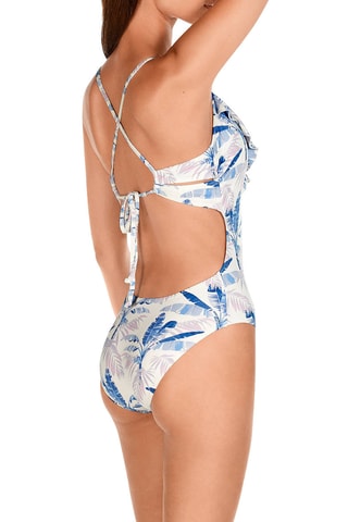Maillot 1 pièce - Blanc - Dolores Cortés