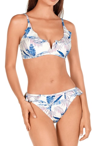Maillot 2 pièces coques - Blanc - Dolores Cortés