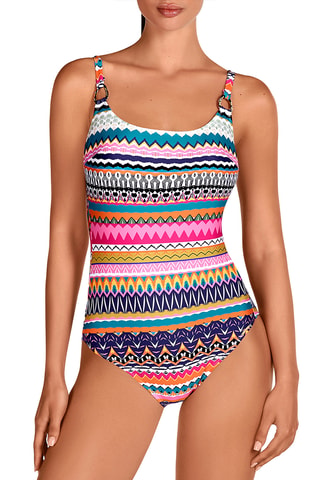 Maillot 1 pièce coques - Rose - Dolores Cortés