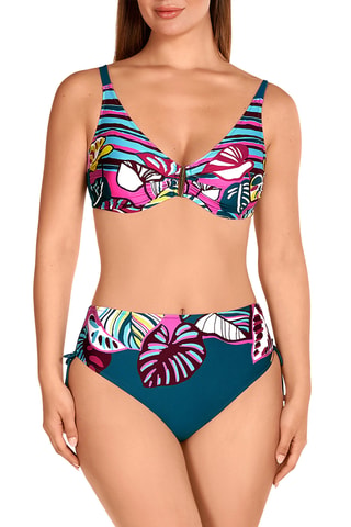 Maillot 2 pièces - Bleu canard - Dolores Cortés