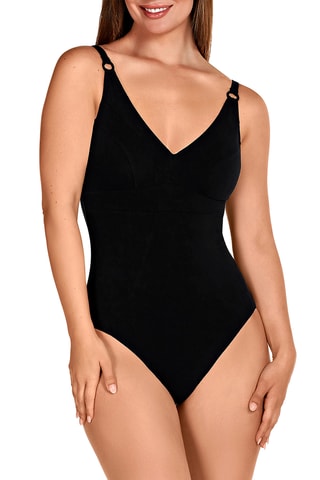 Maillot 1 pièce coques - Noir - Dolores Cortés