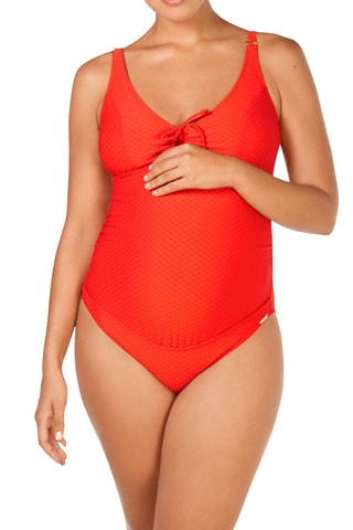Maillot 1 pièce coques - Orange - Dolores Cortés
