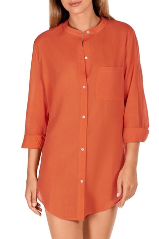 Robe de plage - Orange - Dolores Cortés