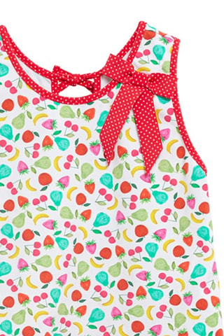Robe - Blanc et rouge - DC-Kids Dolores Cortés