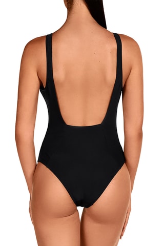 Maillot 1 pièce coques - Noir - Dolores Cortés