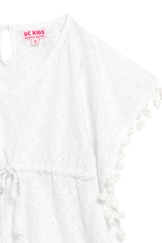 Caftan en broderie anglaise - Blanc - DC-Kids Dolores Cortés