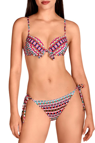 Maillot 2 pièces push-up - Rose - Dolores Cortés