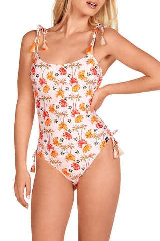 Maillot 1 pièce coques - Rose - Lola