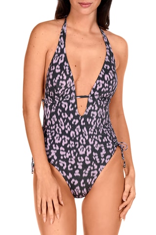 Maillot 1 pièce coques - Vert - Lola
