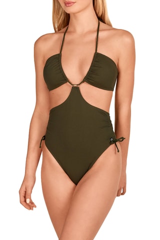 Trikini coques - Vert foncé - Lola