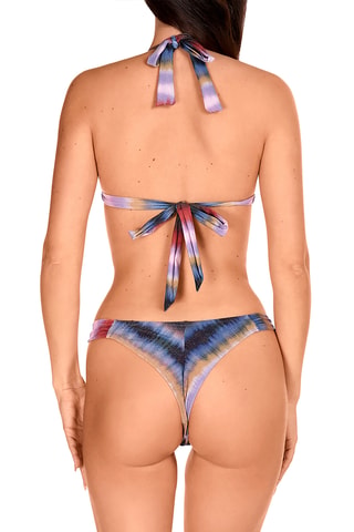 Maillot 2 pièces tie and dye push-up - Violet - Lola