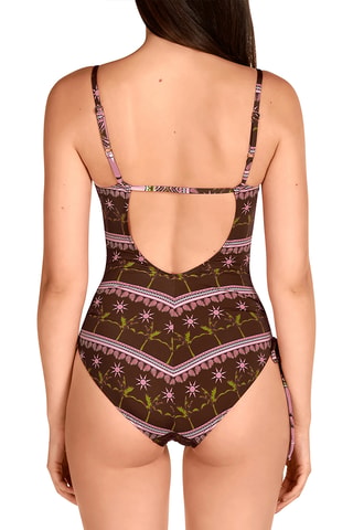 Maillot 1 pièce coques - Rose - Dolores Cortés