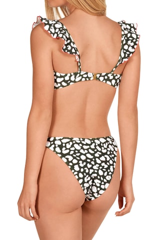 Maillot 2 pièces coques- Vert foncé - Lola