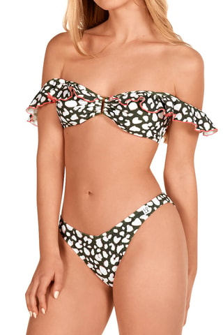 Maillot 2 pièces coques- Vert foncé - Lola