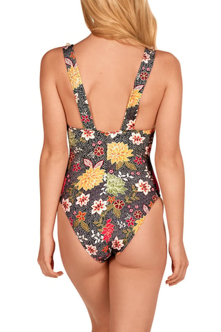 Maillot 1 pièce coques - Noir - Lola