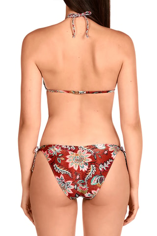 Maillot 2 pièces coques - Rouge brique - Dolores Cortés