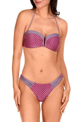 Maillot 2 pièces coques - Mauve - Lola