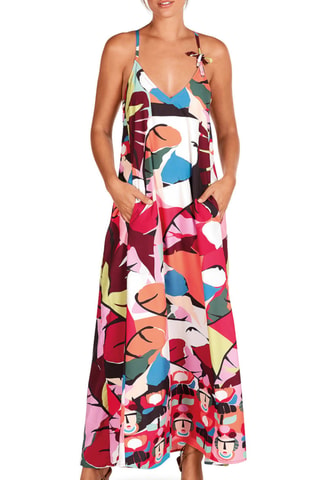 Robe de plage - Rose - Dolores Cortés