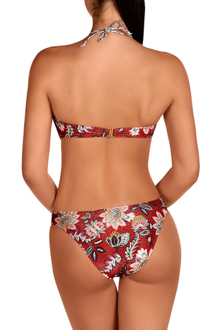 Maillot 2 pièces coques - Rouge brique - Dolores Cortés
