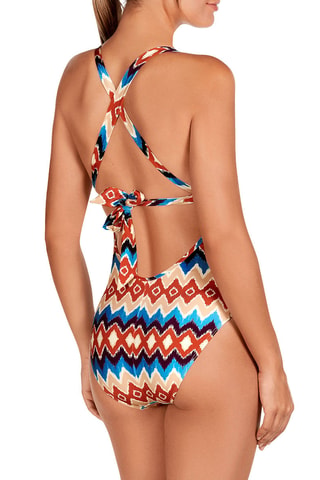 Maillot 1 pièce coques - Orange - Dolores Cortés