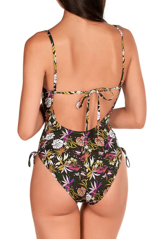 Maillot 1 pièce coques - Vert - Dolores Cortés