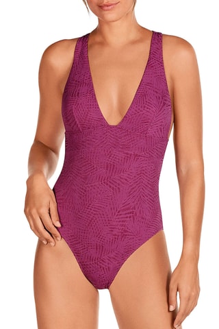 Maillot 1 pièce coques - Rose - Dolores Cortés