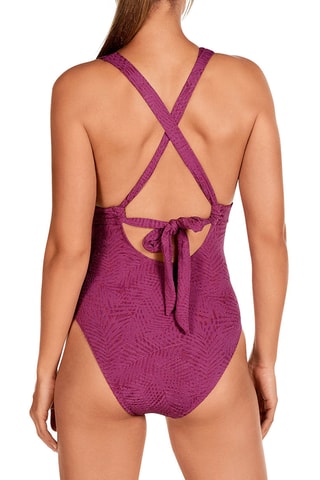 Maillot 1 pièce coques - Rose - Dolores Cortés