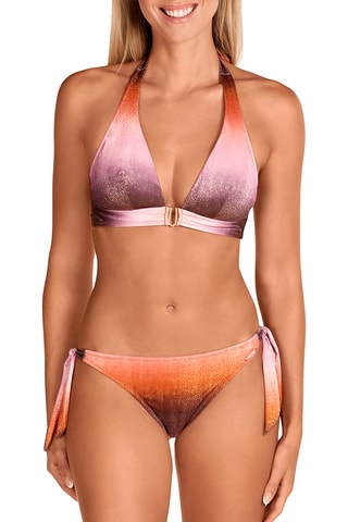 Maillot 2 pièces coques dip and dye - Rose - Dolores Cortés