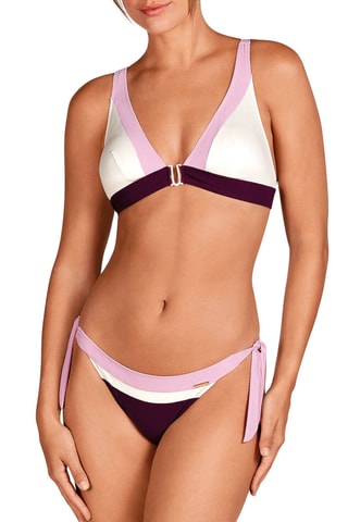 Maillot 2 pièces coques - Violet - Dolores Cortés