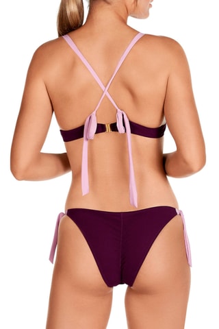 Maillot 2 pièces coques - Violet - Dolores Cortés