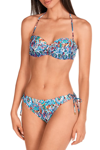 Maillot 2 pièces coques - Bleu cobalt - Dolores Cortés