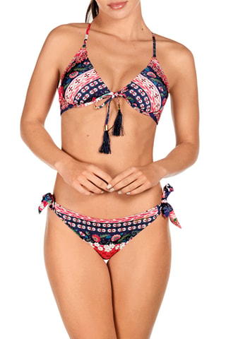 Maillot 2 pièces coques - Bleu - Dolores Cortés