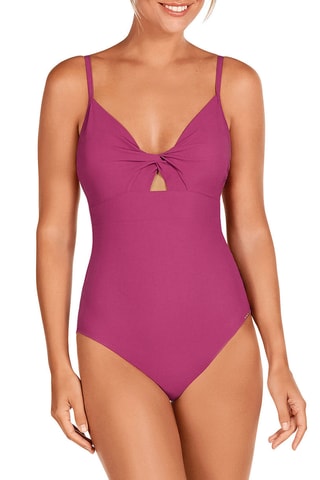 Maillot 1 pièce coques - Rose - Dolores Cortés
