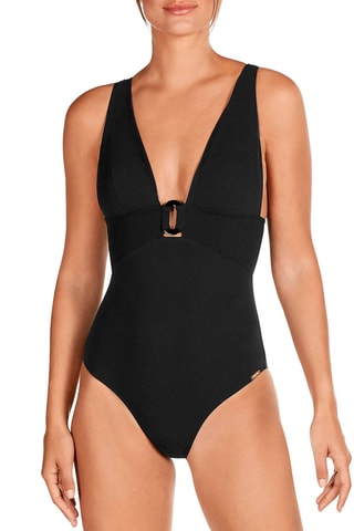 Maillot 1 pièce coques - Noir - Dolores Cortés