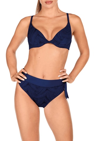 Maillot 2 pièces coques - Bleu marine - Dolores Cortés