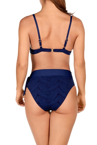 Maillot 2 pièces coques - Bleu marine - Dolores Cortés