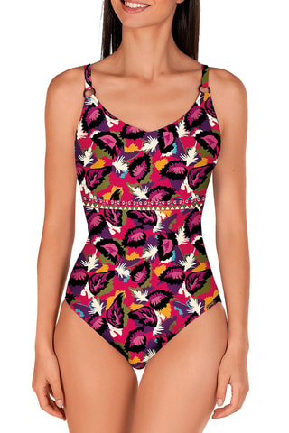Maillot 1 pièce coques - Rose - Dolores Cortés