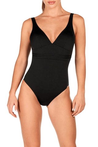 Maillot 1 pièce coques - Noir - Dolores Cortés