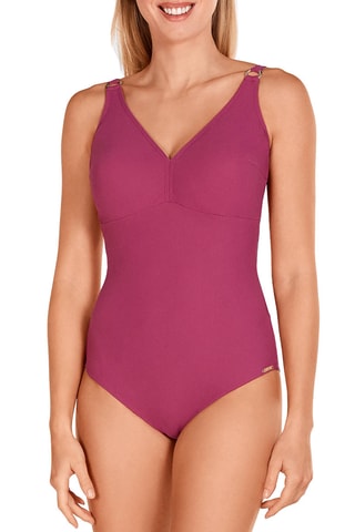 Maillot 1 pièce coques - Vieux rose - Dolores Cortés