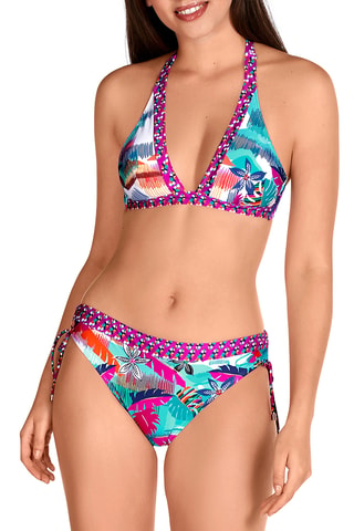 Maillot 2 pièces coques - Turquoise - Dolores Cortés