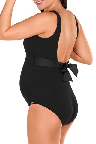 Maillot 1 pièce de grossesse - Noir - Dolores Cortés