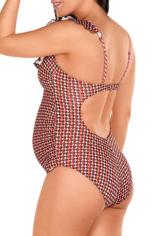 Maillot 1 pièce de grossesse - Rose - Dolores Cortés