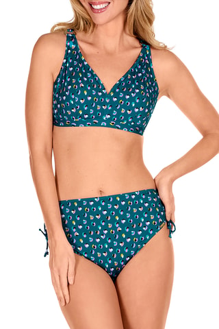 Maillot 2 pièces - Vert foncé - Dolores Cortés